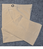 Mens Gurkha Bootcut Pants – Beige - Image 4