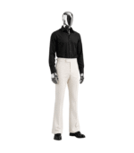 Mens Gurkha Bootcut Pants–Off-White - Image 2