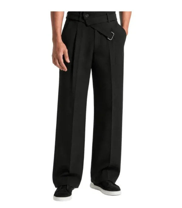 Black baggy formal pants for men in Bangladesh