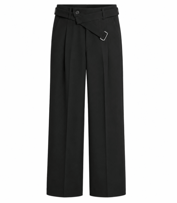 Black Korean baggy pant