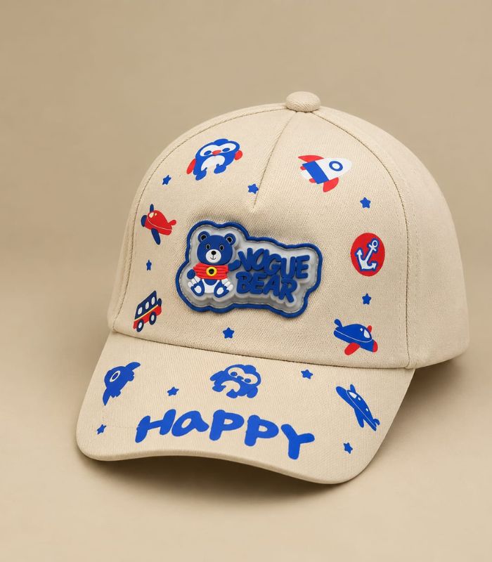 Stylish Kids Cap for Boys and Girls | Cotton Adjustable -(1-4 Years) - Image 1