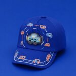 Cute Car Kids Hat | Cotton Adjustable kids baseball Cap-(1-4 Years)
