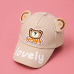 Teddy Bear Kids Cap | Cute Cotton Baseball Cap
